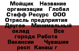 Мойщик › Название организации ­ Глобал Стафф Ресурс, ООО › Отрасль предприятия ­ Другое › Минимальный оклад ­ 30 000 - Все города Работа » Вакансии   . Чувашия респ.,Канаш г.